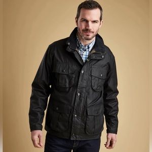 Barbour Men’s “ New Utility “ Jacket Olive Sz M